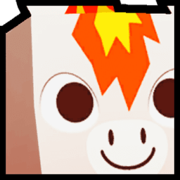 Shiny Huge Fire Horse Pet