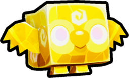 Golden Color Ruins Parrot Pet