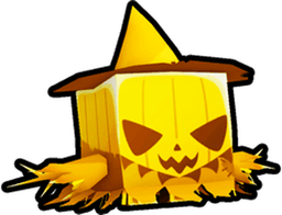 Golden Pumpkin Scarecrow Pet