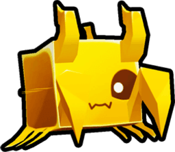 Golden Alien Arachnid Pet