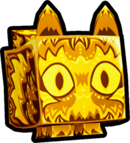 Shiny Golden UV Cat Pet