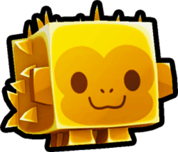 Shiny Golden Gorilla Pet