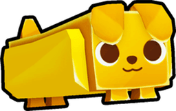 Shiny Golden Hot Dooooog Pet