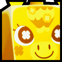Shiny Golden Huge Clover Unicorn Pet