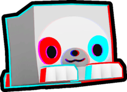 Anaglyph Sloth Pet