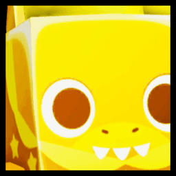 Golden Huge Pajamas Shark Pet