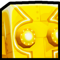 Golden Huge Forged Robot Pet