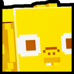 Golden Huge Pixel Goblin Pet