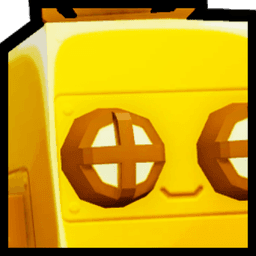 Shiny Golden Huge Mining Robot Pet