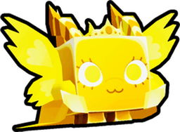 Shiny Golden Fairy Queen Pet