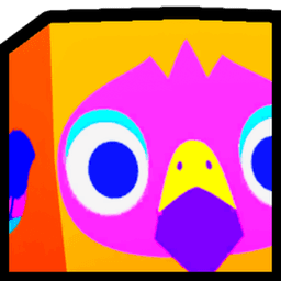Rainbow Huge Tropical Flamingo Pet