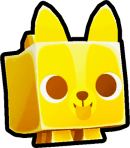 Shiny Golden Corgi Pet