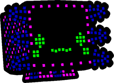 Dot Matrix Axolotl