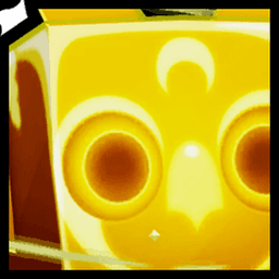 Golden Huge Eclipse Owl Pet