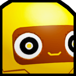 Golden Huge Robot Ball Pet