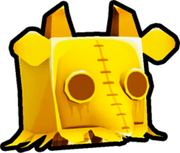 Shiny Golden Plague Cow Pet