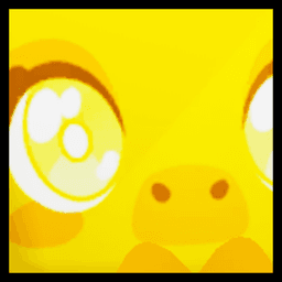 Shiny Golden Titanic Strawberry Cow Pet