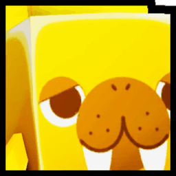Shiny Golden Huge Festive Walrus Pet