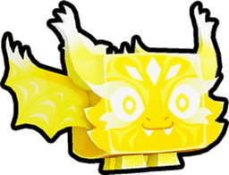 Shiny Golden Rift Dragon Pet