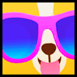 Shiny Rainbow Titanic Party Corgi Pet