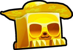 Shiny Golden Chill Sloth Pet