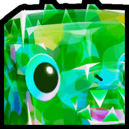 Huge Glass Crocodile Pet