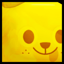 Golden Huge Bubble Dog Pet