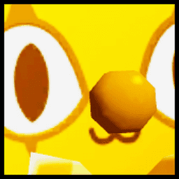 Shiny Golden Gargantuan Clown Cat Pet