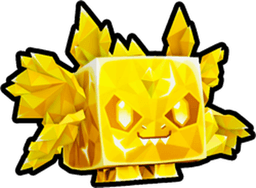 Shiny Golden Obsidian Dragon Pet
