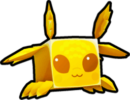 Shiny Golden Angel Moth Pet