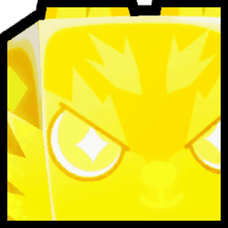 Golden Huge Neon Twilight Wolf Pet