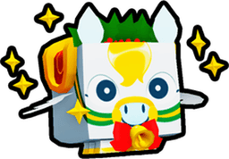 Shiny Rainbow Holiday Pegasus Pet
