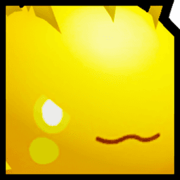 Golden Huge Storm Axolotl Ball Pet