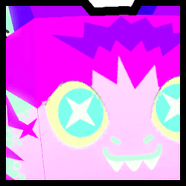 Huge Neon Twilight Dragon