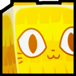 Shiny Golden Huge Piñata Cat Pet