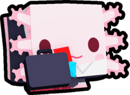 Shiny Rainbow Recruiter Axolotl Pet