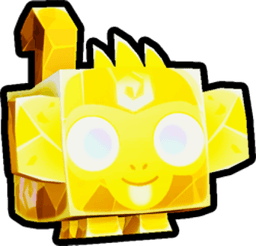 Shiny Golden Color Ruins Monkey Pet