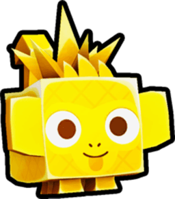 Shiny Golden Pineapple Monkey Pet