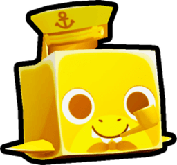Shiny Golden Sailor Shark Pet
