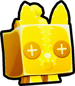 Shiny Golden Pastel Sock Corgi Pet