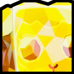 Shiny Golden Huge Mosaic Lamb Pet