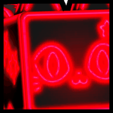 Huge Neon Cat
