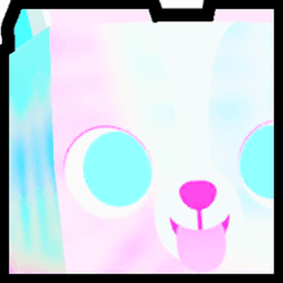 Shiny Huge Tiedye Corgi Pet