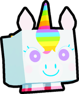 Shiny Rainbow Rainbow Unicorn Pet