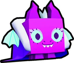 Shiny Rainbow Princess Dragon Pet