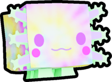 Tiedye Axolotl