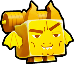 Shiny Golden Gym Dragon Pet